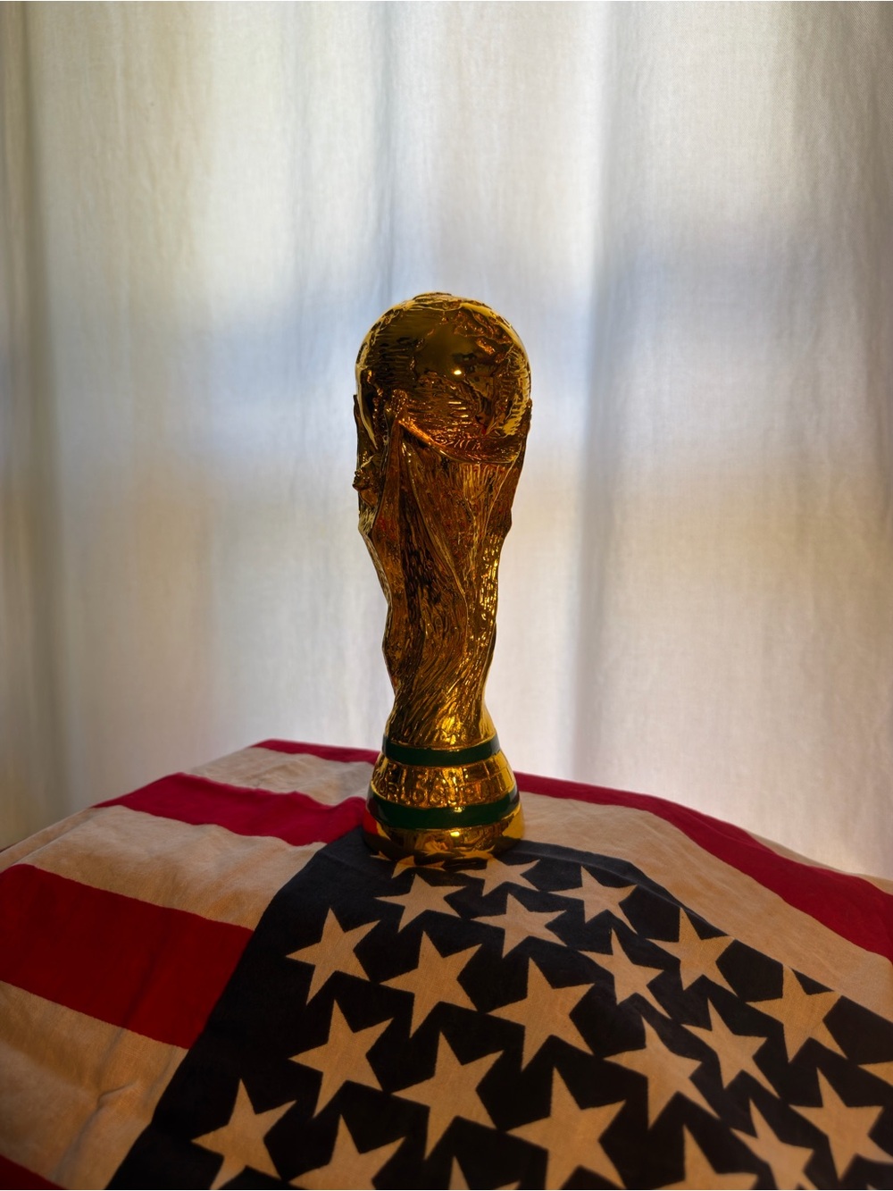 FIFA World Cup Trophy Replica- Soccer Trophy- Gold - Picture 3 of 4